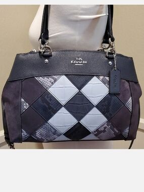 Like NEW Coach Patchwork Brooke Carryall Bag